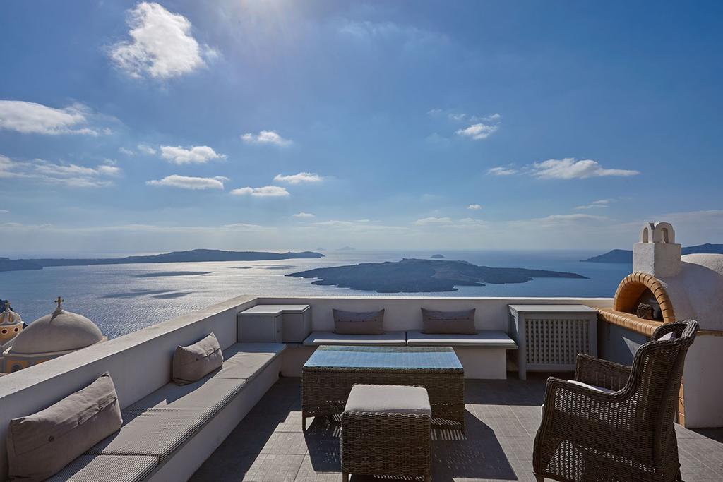 Villa Dakoronia Fira  Luaran gambar